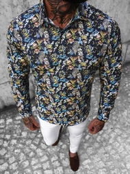 Чоловіча сорочка кольорова OZONEE O/2022Z