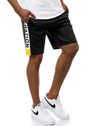 Spodenki męskie czarne OZONEE JS/KK300167