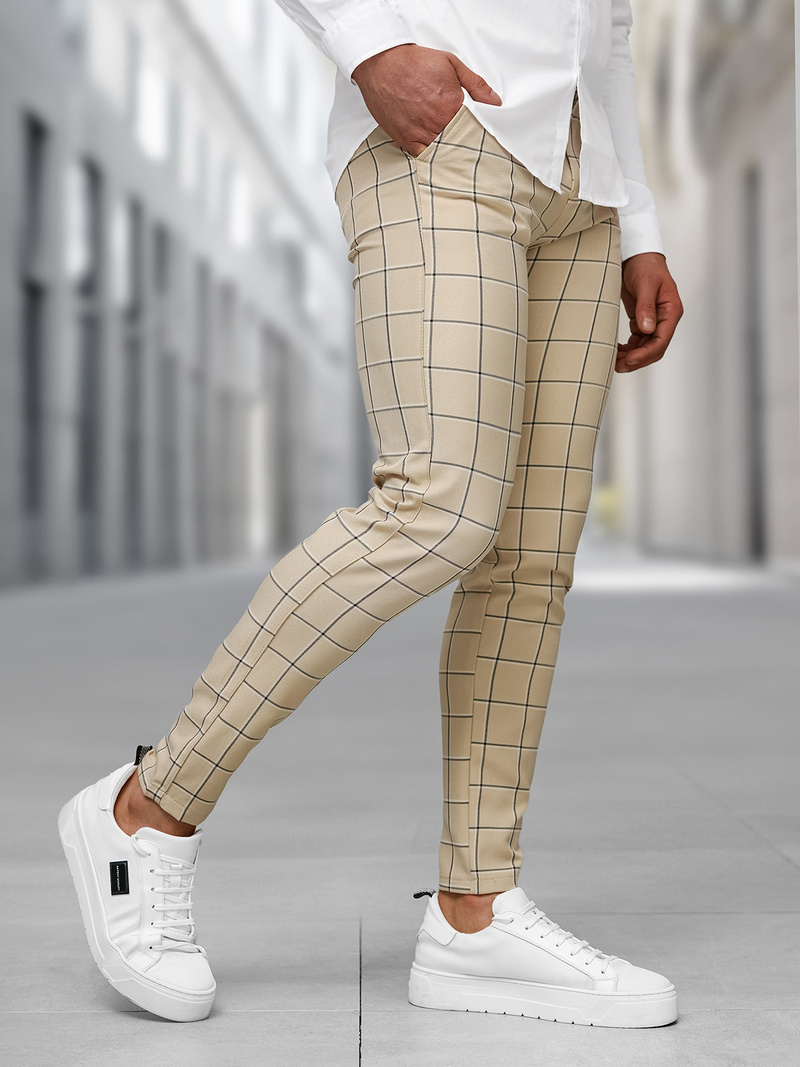 Штани чоловічі Бежевi OZONEE DJ/5522Z