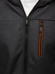 Куртка softshell чоловіча Темно-сіра OZONEE JS/KS2213