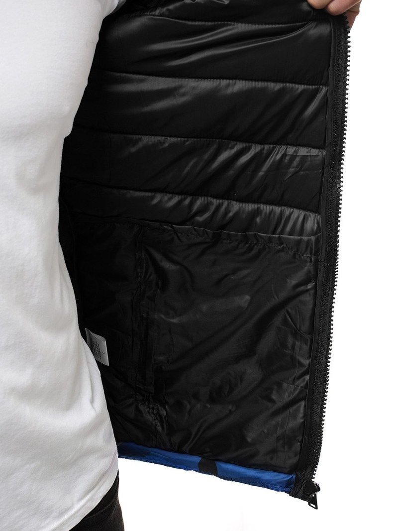 Kurtka męska przejściowa granatowa-moro OZONEE JS/SM80Z