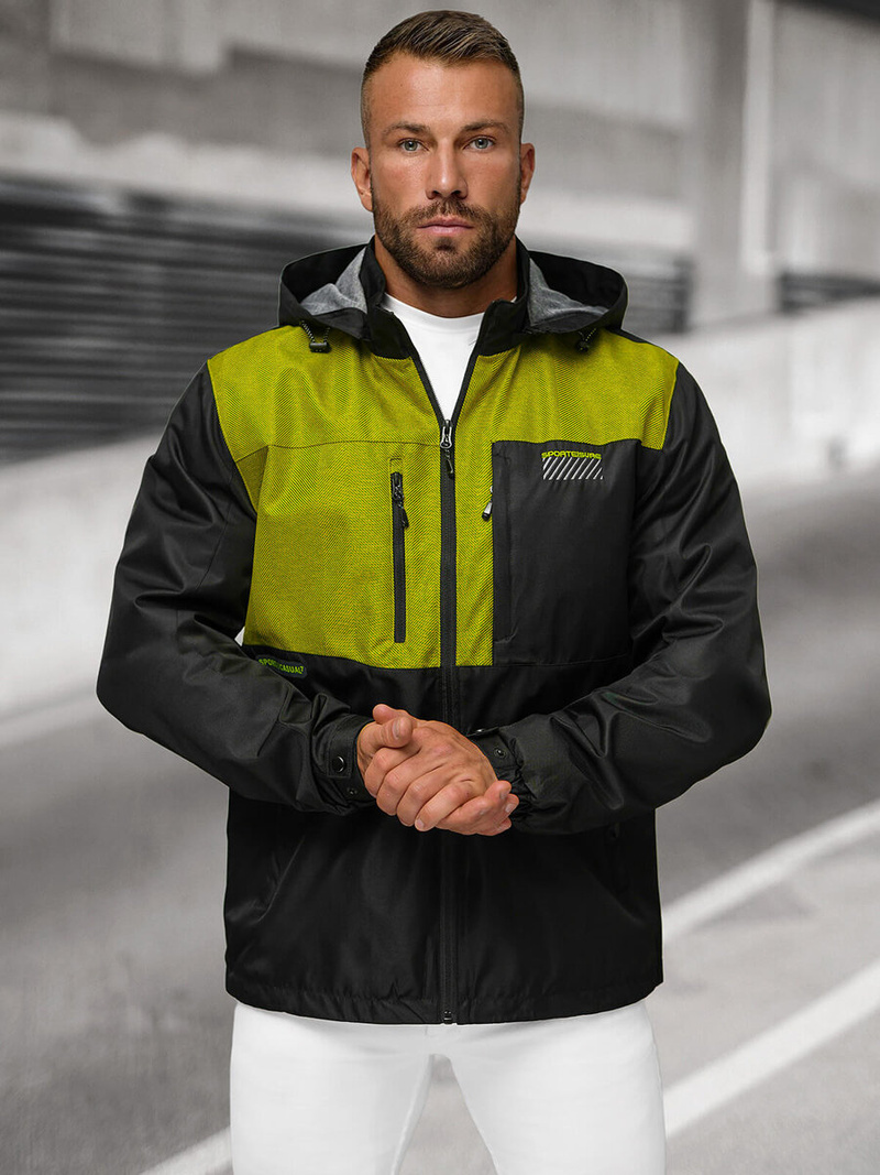 Куртка чоловіча чорна OZONEE JS/22M311/392Z