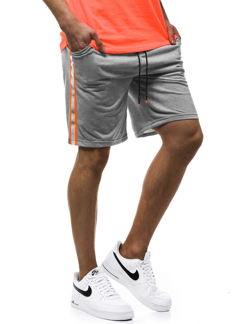 Spodenki męskie szare OZONEE JS/KS2505