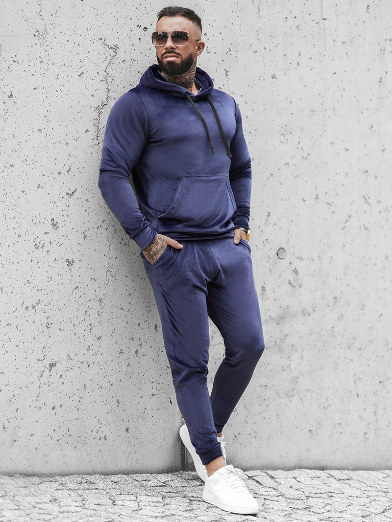 Спортивний костюм чоловічій ультрамариновий OZONEE O/12131Z