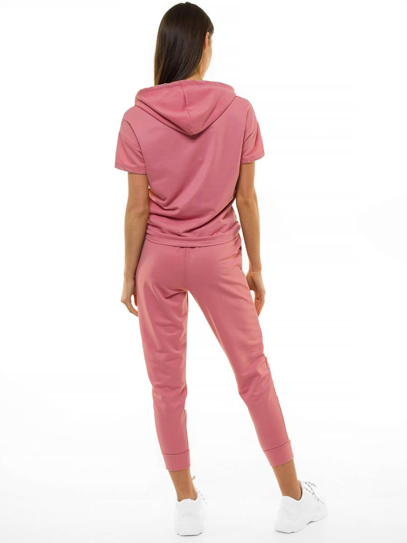 Komplet dresowy dwuczęściowy różowy OZONEE O/MB1003/21