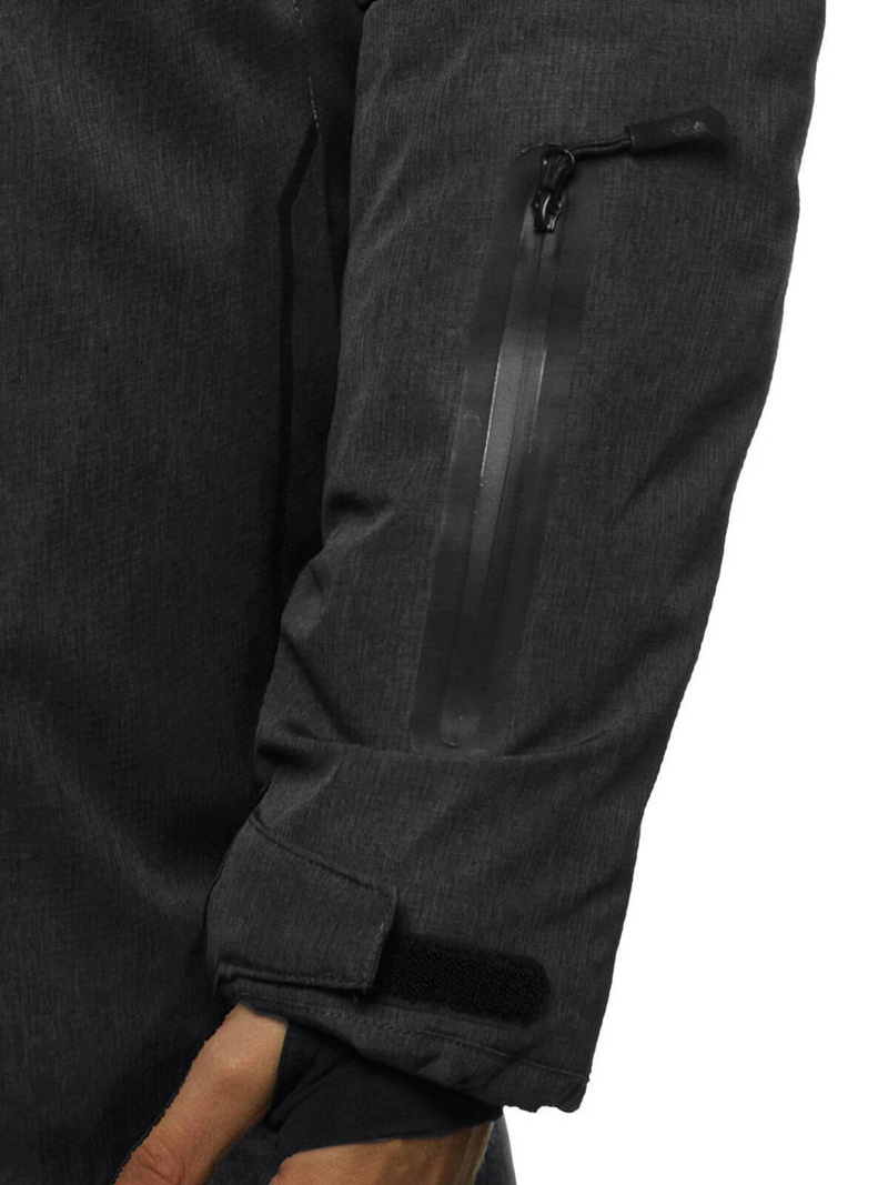 Kurtka zimowa męska grafitowa OZONEE O/9804