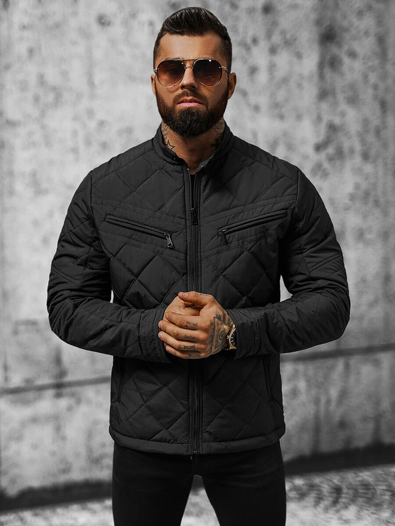 Куртка чоловіча Чорна OZONEE JS/22M309/392