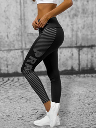 Legginsy damskie czarne OZONEE O/YY9283