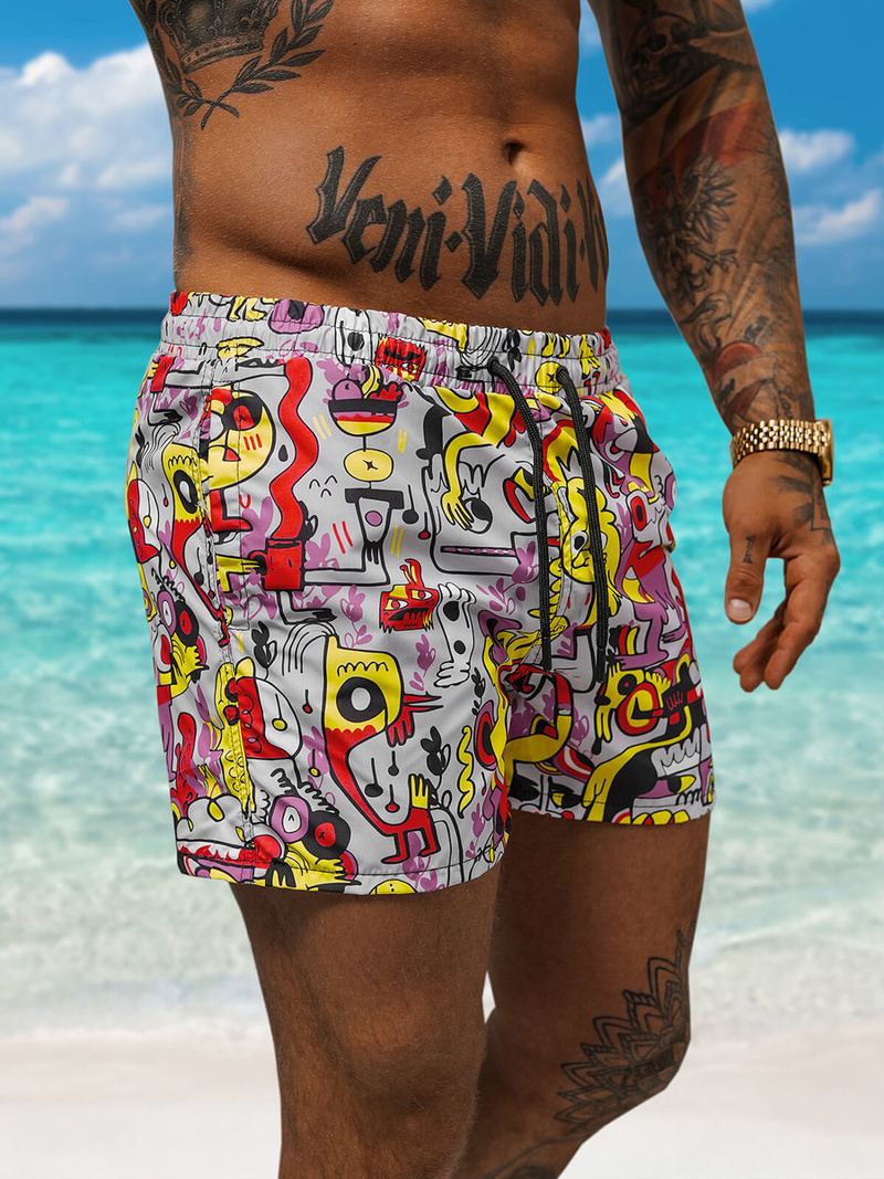 Шорти для плавання чоловічі ciрий OZONEE O/22205003