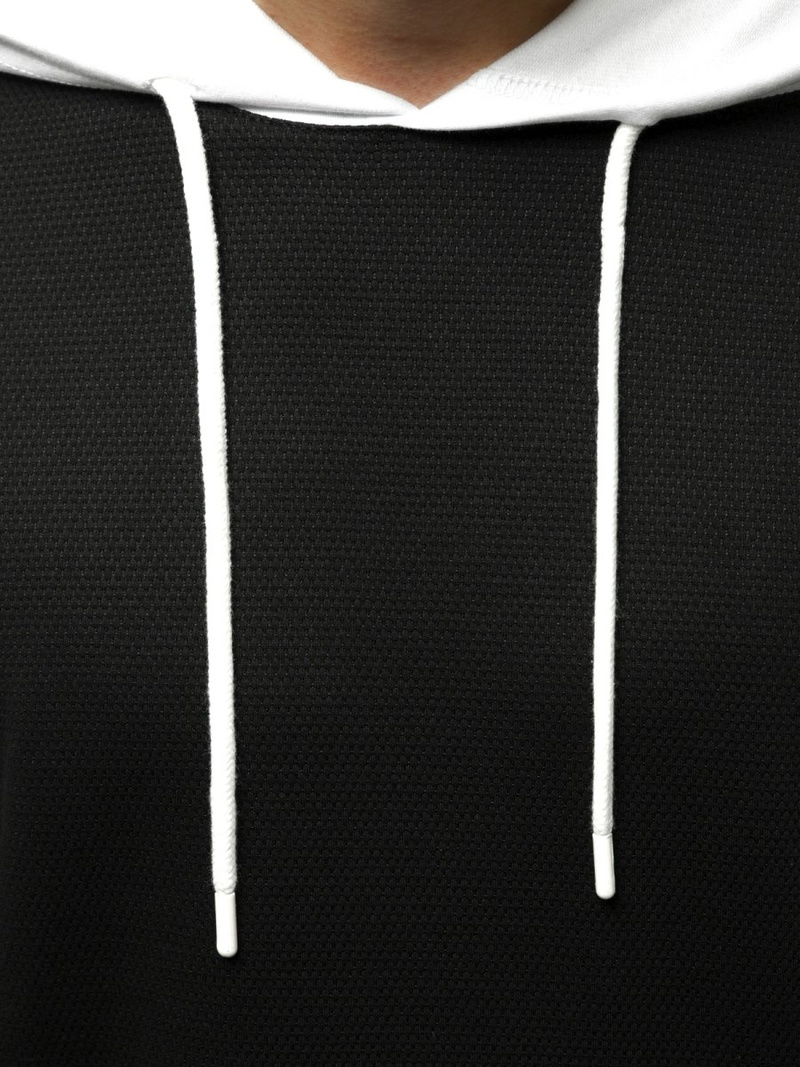 Толстовка чоловіча Чорна OZONEE MACH/1189