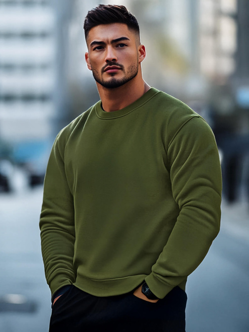 Bluza męska khaki OZONEE JS/2001-10Z