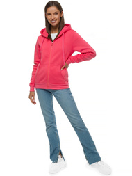 Bluza damska rozpinana z kapturem dodatkowa js/w03