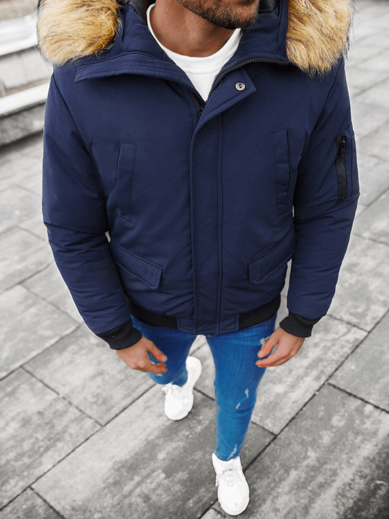 Куртка чоловіча Темно-Синя OZONEE JS/M2019/215