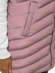 Стьобаний жіночий жилет порошкоподібний OZONEE N/6805/5