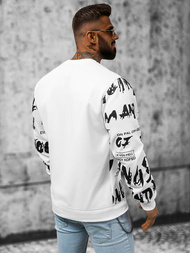 Bluza męska biała OZONEE JS/8B1107/1