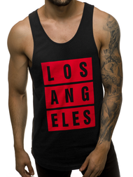 Майка чоловіча Чорна OZONEE 724T