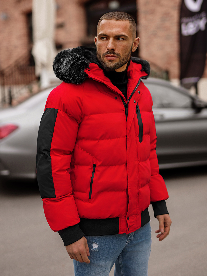 Куртка чоловіча червона OZONEE O/M798Z