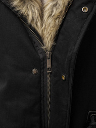 Куртка чоловіча Чорна OZONEE O/5578Z  