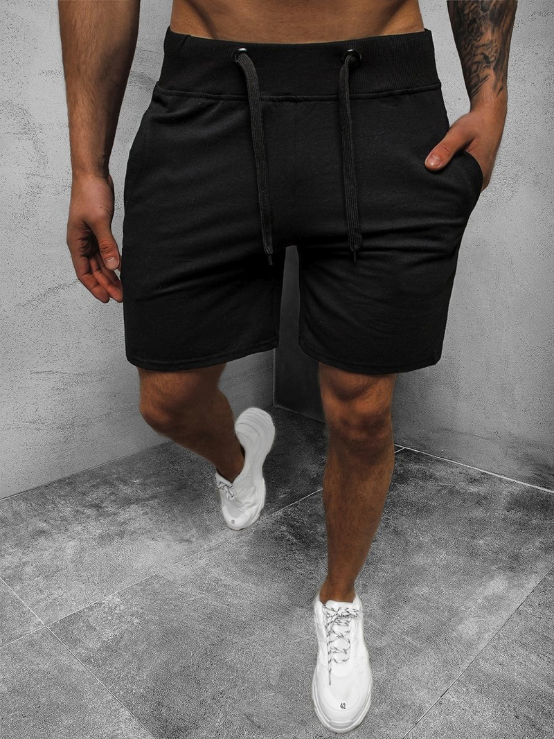 Шорти чоловічі Чорнi OZONEE JS/1046/A1Z