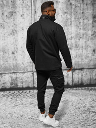 Kurtka męska czarna OZONEE O/G3035