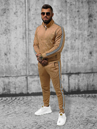 Чоловічий спортивний комплект Бежевий OZONEE O/3A163