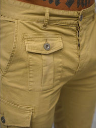 Spodenki męskie chino camelowe OZONEE NB/MP0188K