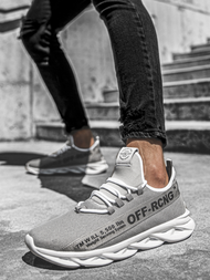 Sneakersy szare OZONEE T/02