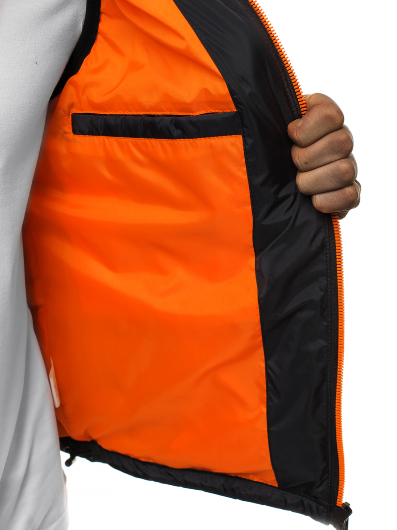 Безрукавка чоловіча Чорна OZONEE N/6102