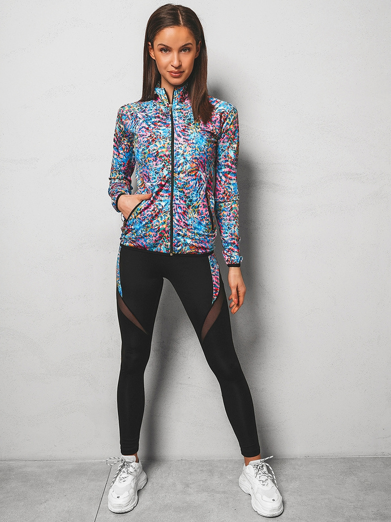 Komplet sportowy trzyczęściowy damski kolorowy OZONEE O/MS04Z