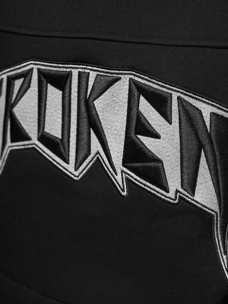 Толстовка чорна OZONEE O/SWE23019