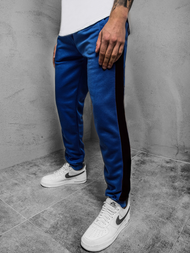 Штани спортивні чоловічі синьо-чорні OZONEE JS/JZ11005Z