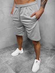 Spodenki dresowe męskie szare OZONEE JS/8K100/2