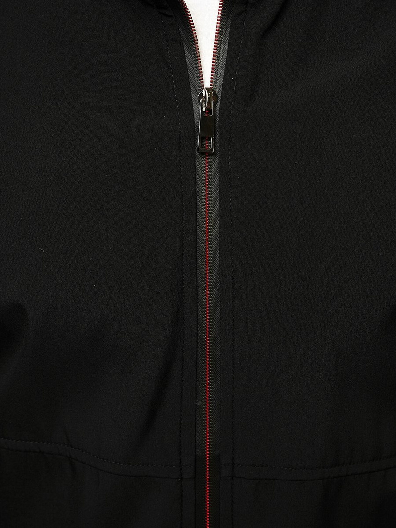 Kurtka przejściowa męska czarna OZONEE N/6782