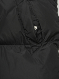 Kurtka zimowa damska długa pikowana czarna OZONEE JS/5M3163/392Z