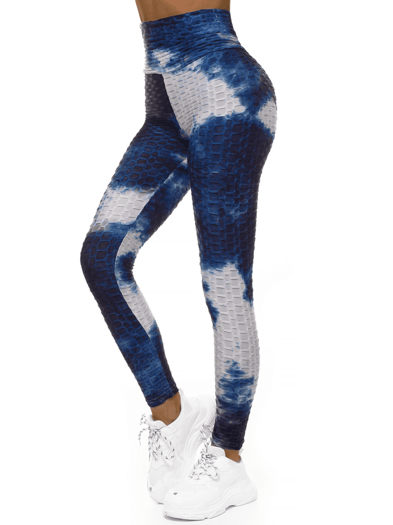 Legginsy damskie granatowe OZONEE JS/YW88027