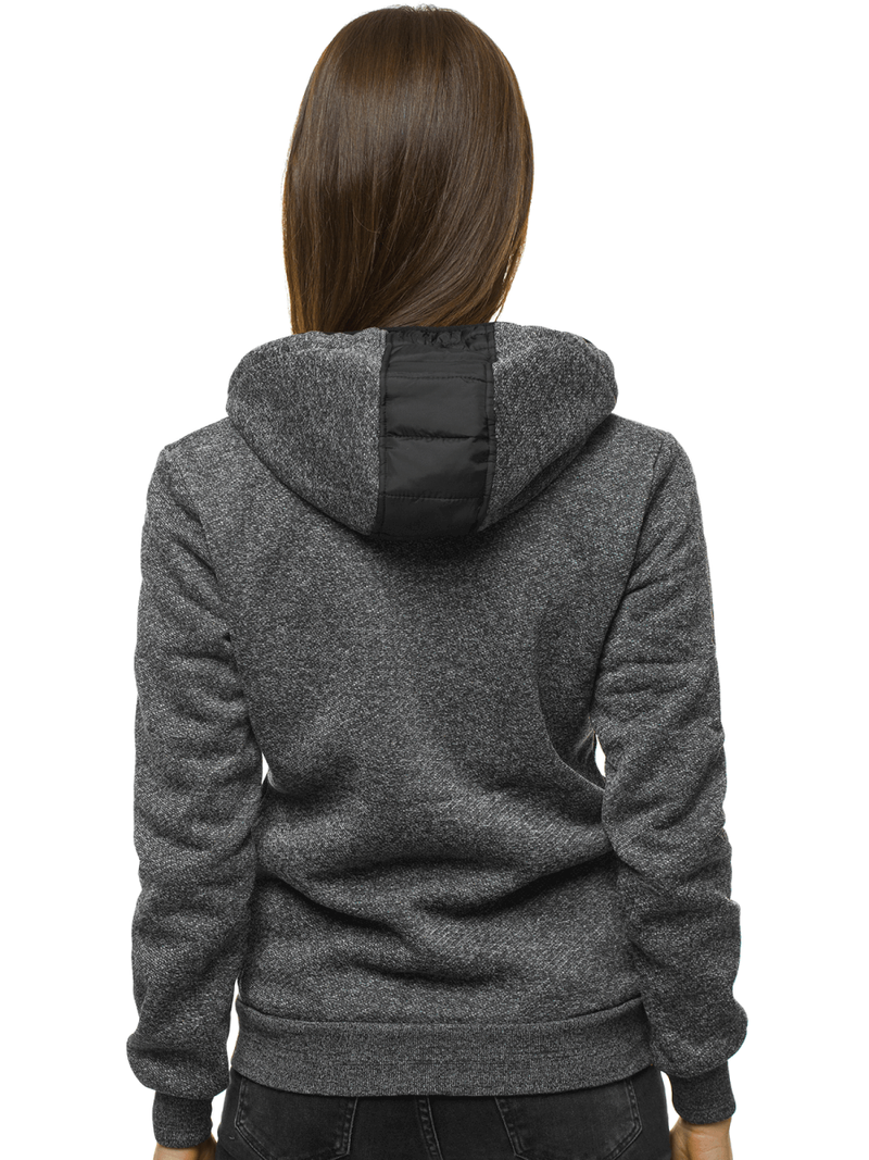 Куртка жіноча Чорна OZONEE JS/KSW4001