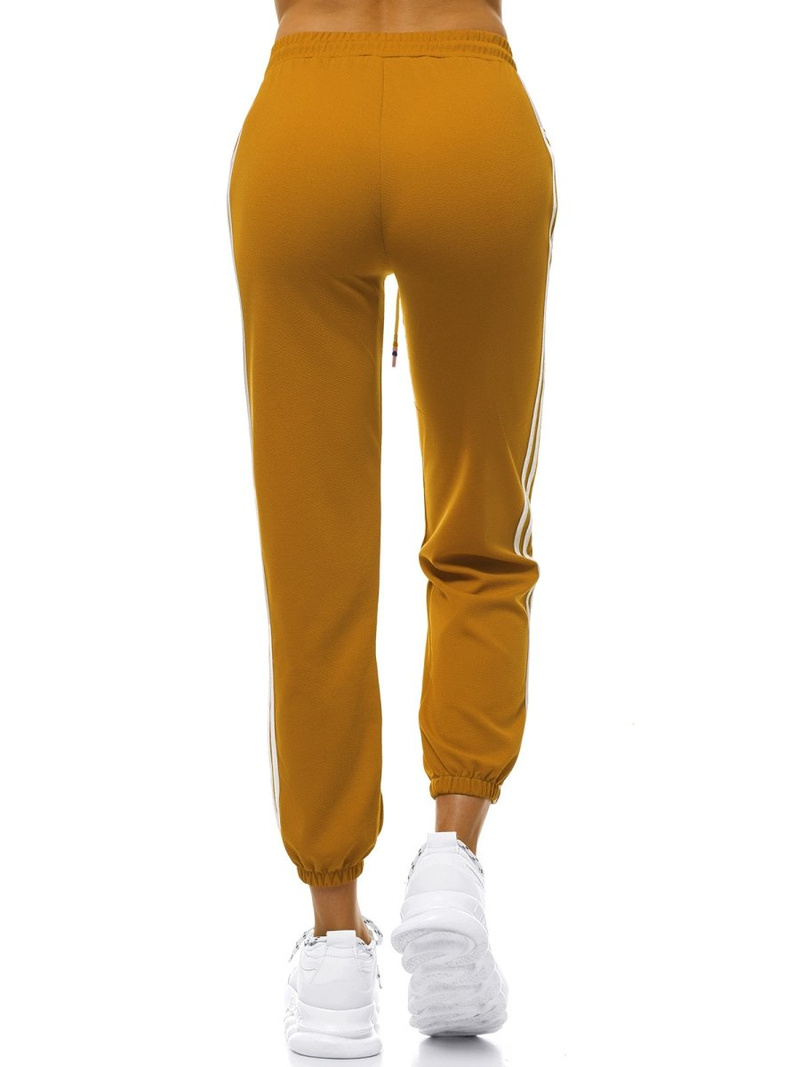 Spodnie dresowe damskie camel OZONEE JS/1020/A10