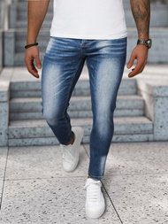 Spodnie jeansowe męskie niebieskie OZONEE NB/MP0199BC