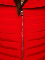 Куртка жіноча Червона/2 OZONEE JS/M23063/8