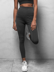 Legginsy damskie grafitowe OZONEE JS/YW88036/2