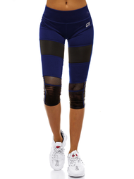 Legginsy damskie krótkie granatowe OZONEE X/1253