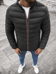 Kurtka męska przejściowa czarna OZONEE JB/JP1100Z