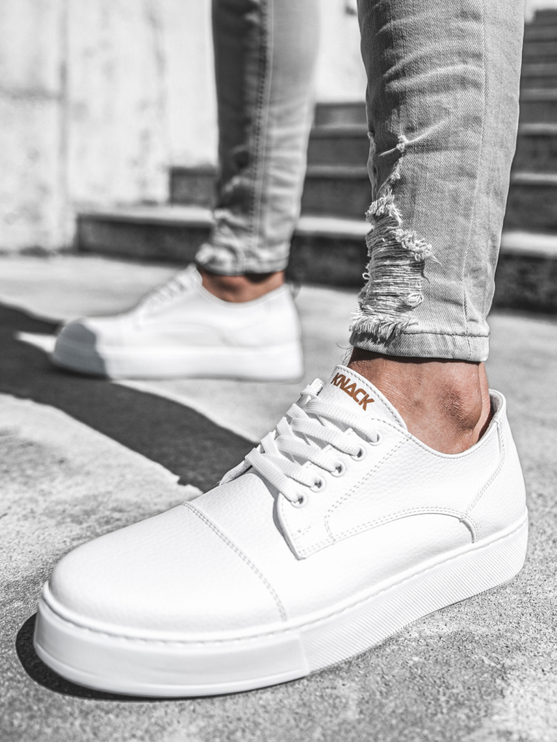 Sneakersy białe OZONEE O/KN050