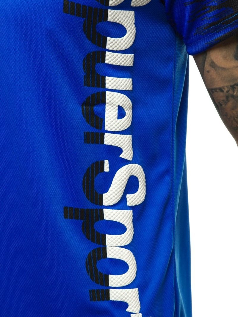 Футболка чоловіча Синя OZONEE JS/KS2069Z