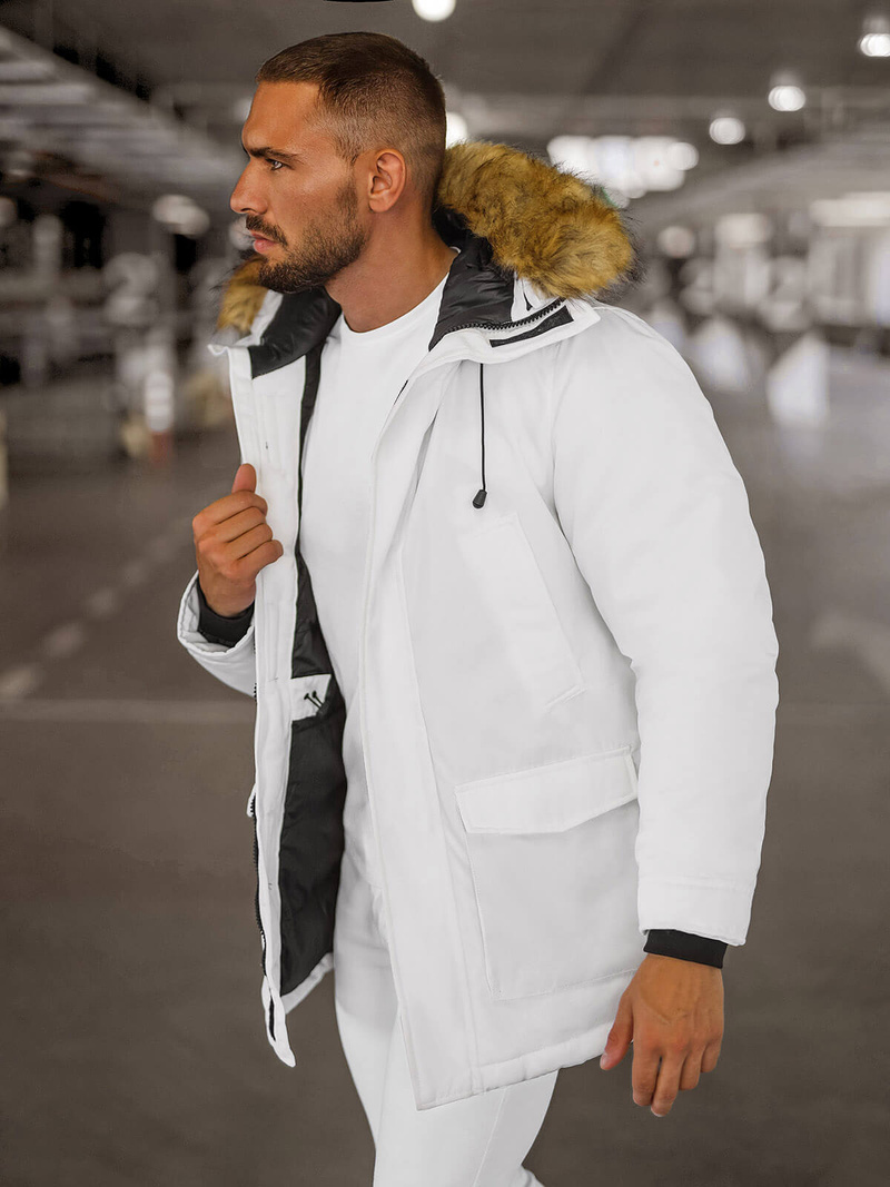 Куртка Чоловіча Бiла OZONEE JS/5M779/281Z