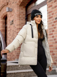 Куртка жіноча Кремова OZONEE JS/5M3251/281Z