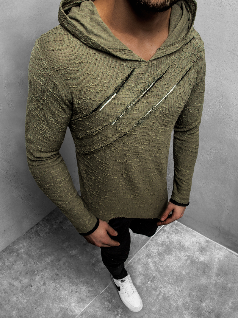 Толстовка чоловіча Яскраво-Зеленi OZONEE A/1231Z