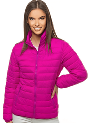 Куртка жіноча фуксія OZONEE JS/M23037/14