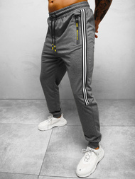 Штани спортивні чоловічі графіт OZONEE JS/68K10338