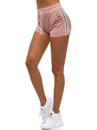 Spodenki dresowe damskie jasno-różowe OZONEE JS/1023/B16/B